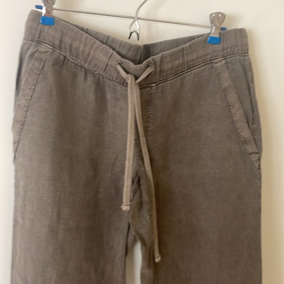 James Perse Linen pant Gray brown Stonewash - Picture 1 of 4